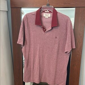 Original Penguin Men's Red Polo Shirt